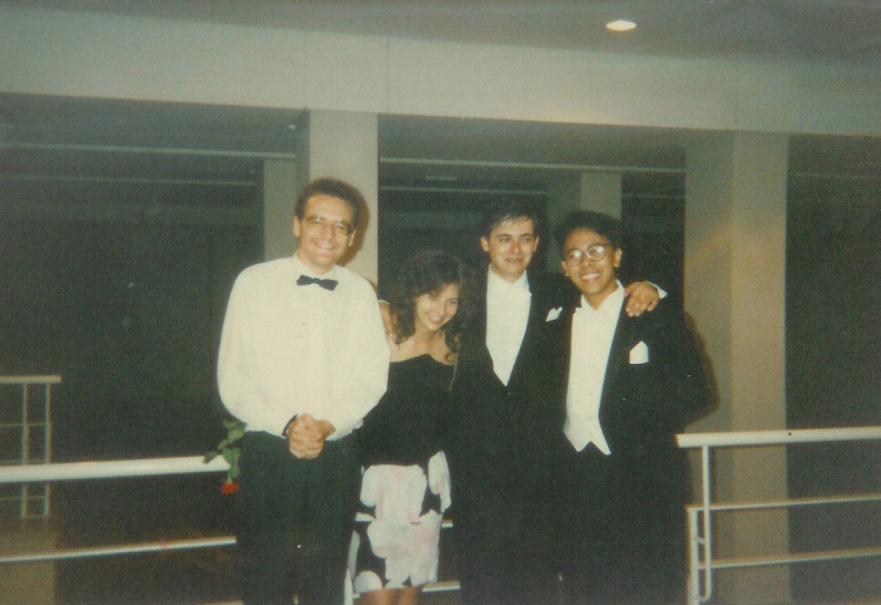 Jovianney as one of the Final Four<br>
in the 1988 Jose Iturbi International Piano Competition,
<br>his first international competition in Europe